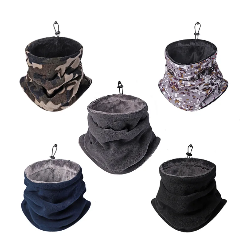 

Winter Neck Warmer Gaiter Thermal Tube Bandana Face Cover Half Fleece Shield Hiking Cycling Running Sport Ski Mask Women Men
