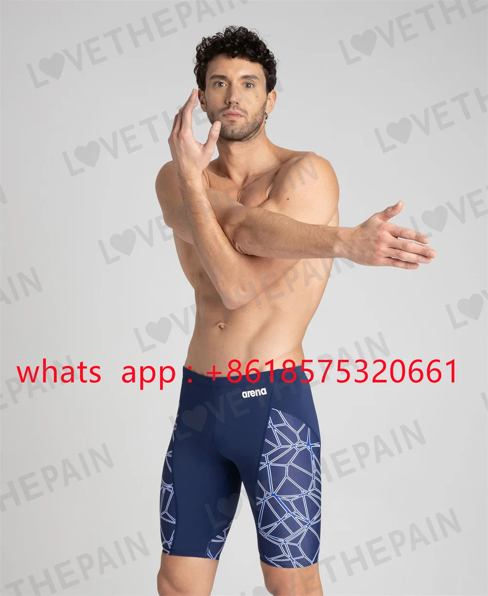 Mannen Badmode Stoorzenders Crazy Arena Jammer Trunks Surf Strand Shorts Sneldrogende Uv Zwemmen Pantalones Gym Badpak 2023