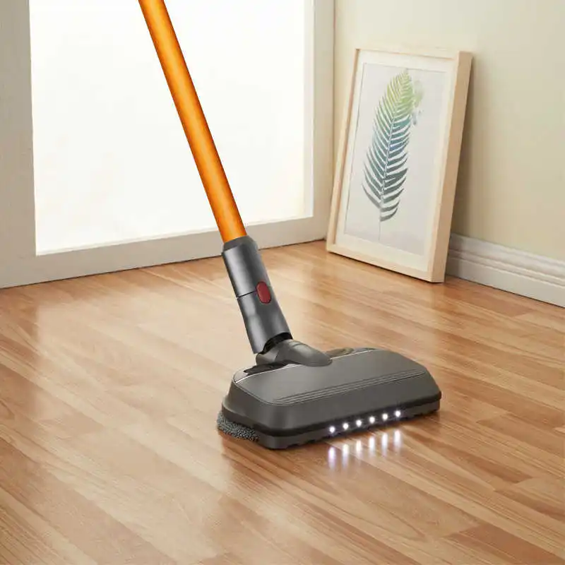 

Upgraded Electric Wet Dry Mopping Brush Head with LED Light for Dyson V7 V8 V10 V11 Replacement Parts with Mop Pads