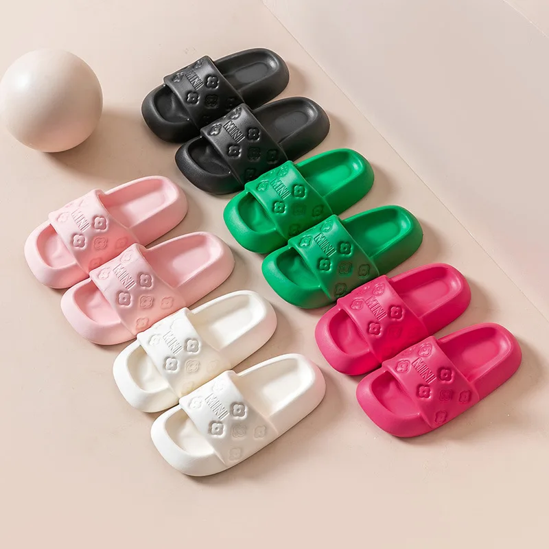 2023 Women's Slippers Summer New Print Same EVA Home Outdoor Anti Slip Durable Design Couple Fashion Flowers Slippers