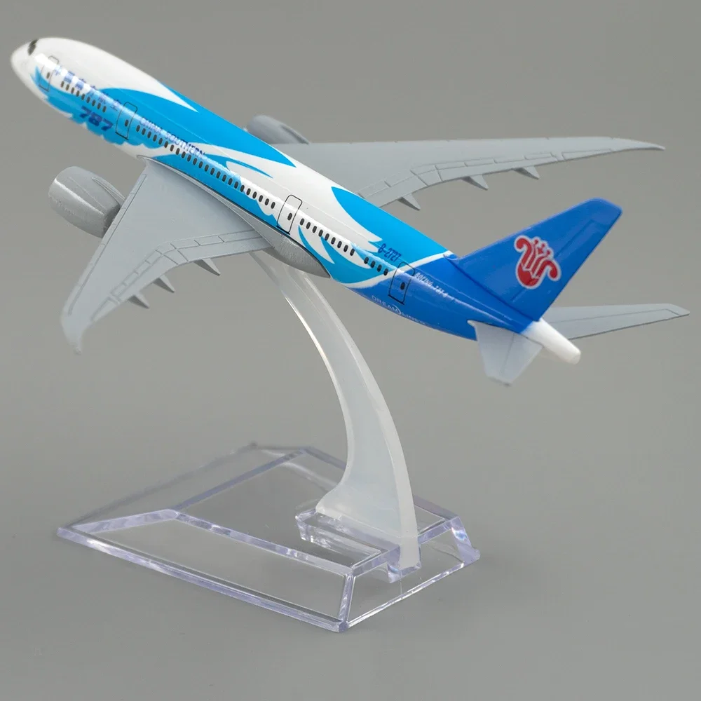 Самолет в масштабе 1/400 B787 China South 16 см модель самолета из сплава Боинг 787 игрушки
