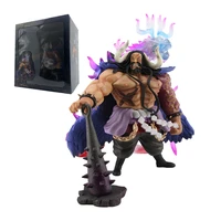 one piece gk kaido model action figure anime 29cm pvc statue collection toys for kids can shine desktop decoration gift figma