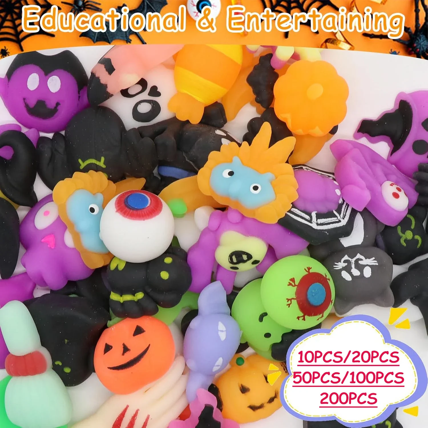 10 шт. игрушки-сжималки для снятия стресса