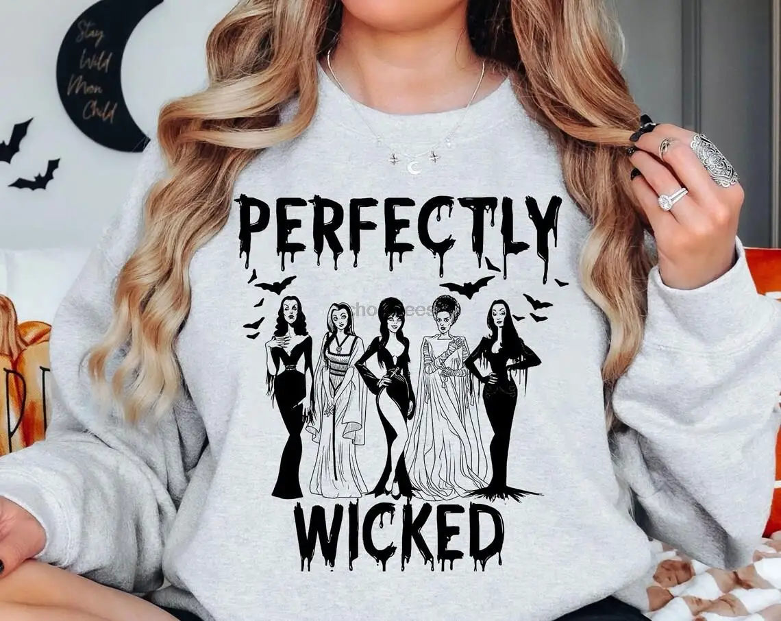 Свитшот с ведьмами забавная рубашка изображением сэндерсона сестры винтажная