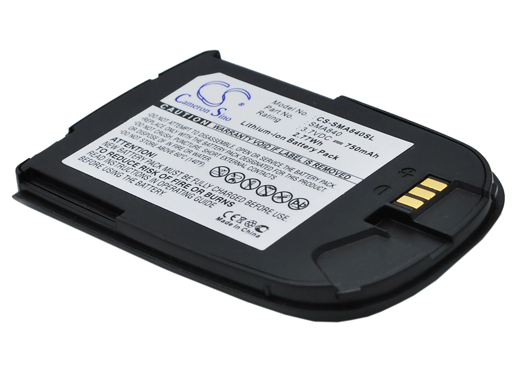 

750mAh Battery for Samsung SPH-A820 SPH-A840 PM-A840 Sprint VIA820