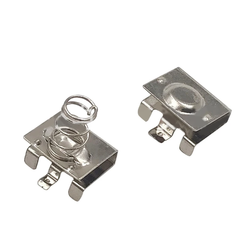 

2Pieces For Game Gear Game Console Battery Terminal Metal Contact Battery