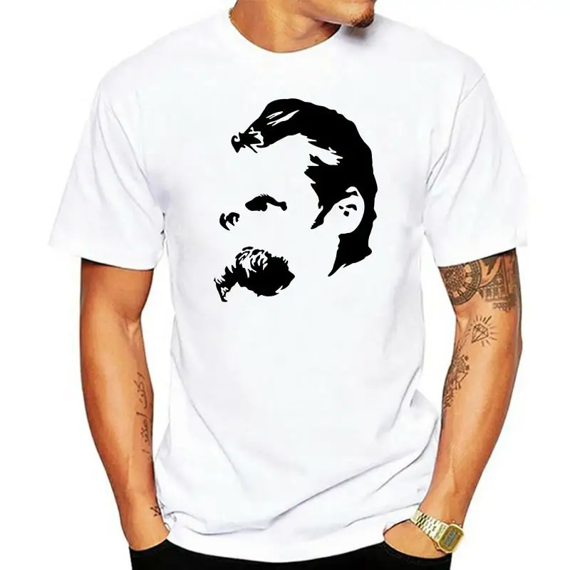 

Friedrich Nietzsche Men Premium Cotton Tee Shirts Short-sleeve Designer shirts