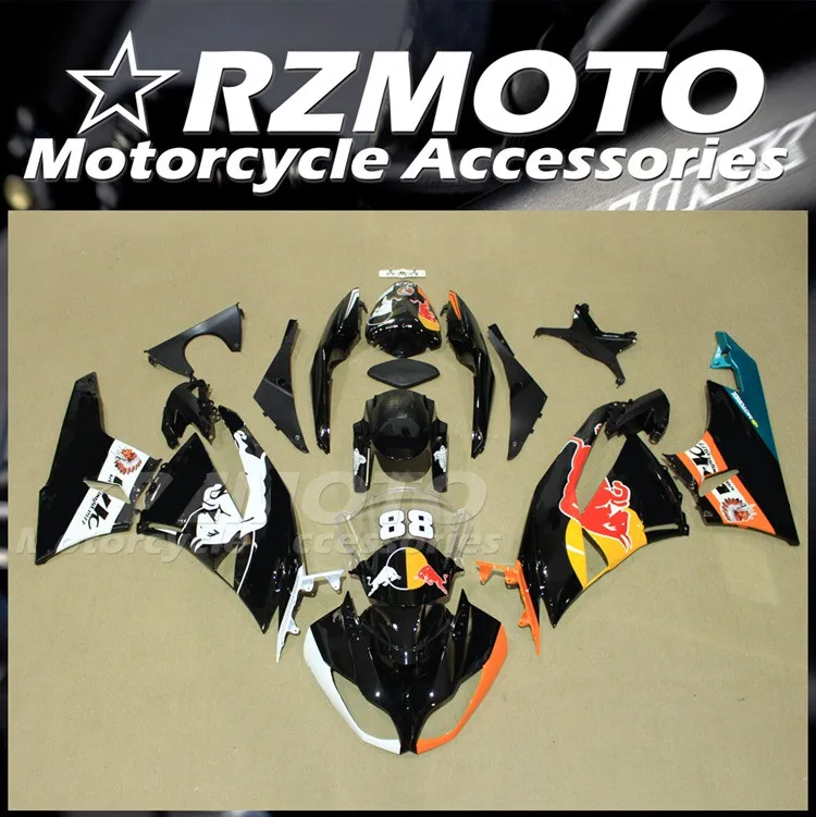 

Новый комплект обтекателей из АБС-пластика подходит для Kawasaki Ninja ZX-6R ZX6R 636 599 2009 2010 2011 09 10 11 12 кузов красивый 88