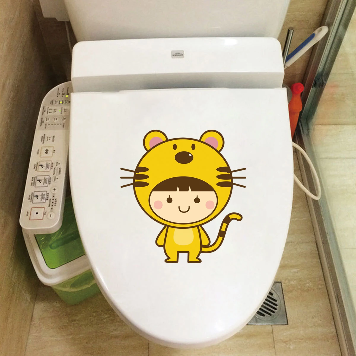 Три Ratels QMH35, милая Женская наклейка для детей, мультяшная наклейка для ноутбука