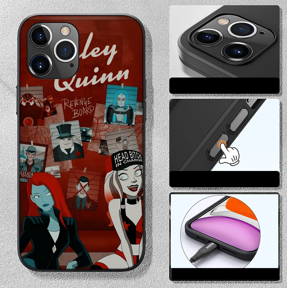 Чехол для телефона Samsung Galaxy S20 S21 S22 S23 S24 Fe Plus Ultra Lite новый чехол TW91 H-Harley Quinn