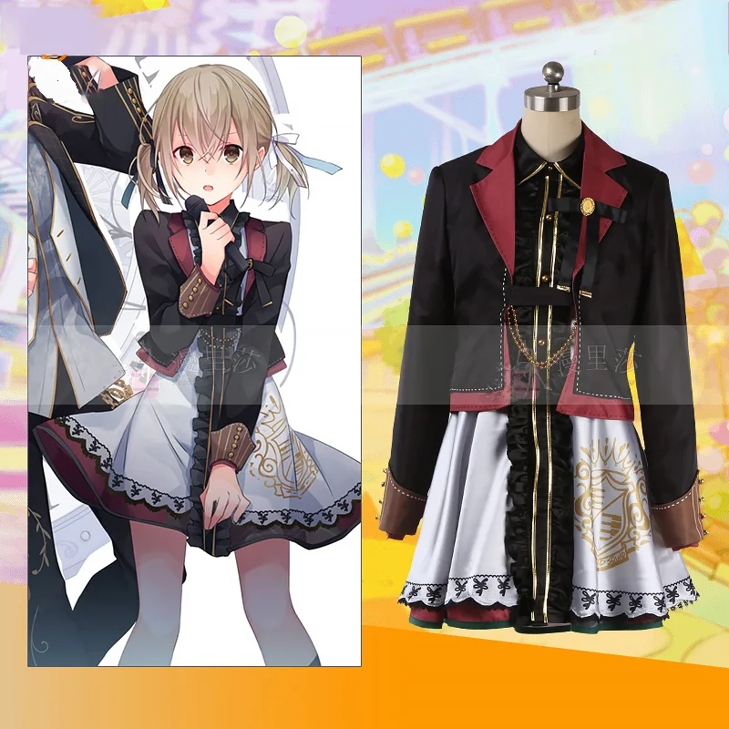 

Game Project Sekai Colorful Stage Azusawa Kohane Cosplay Costumes Women Cute High School Uniforms Party Suit Custom Made