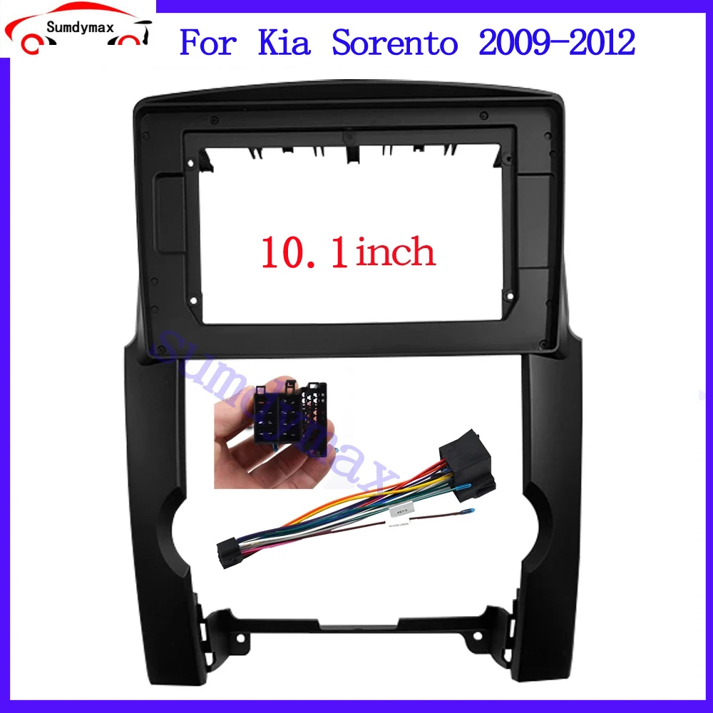 10 1 дюймовый android автомобильный радиоприемник рамка с кабелем питания для Kia Sorento