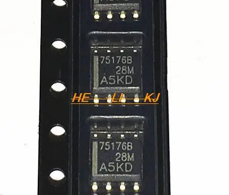 

IC 100%new Free shipping SN75176BDR 75176B SOP-8