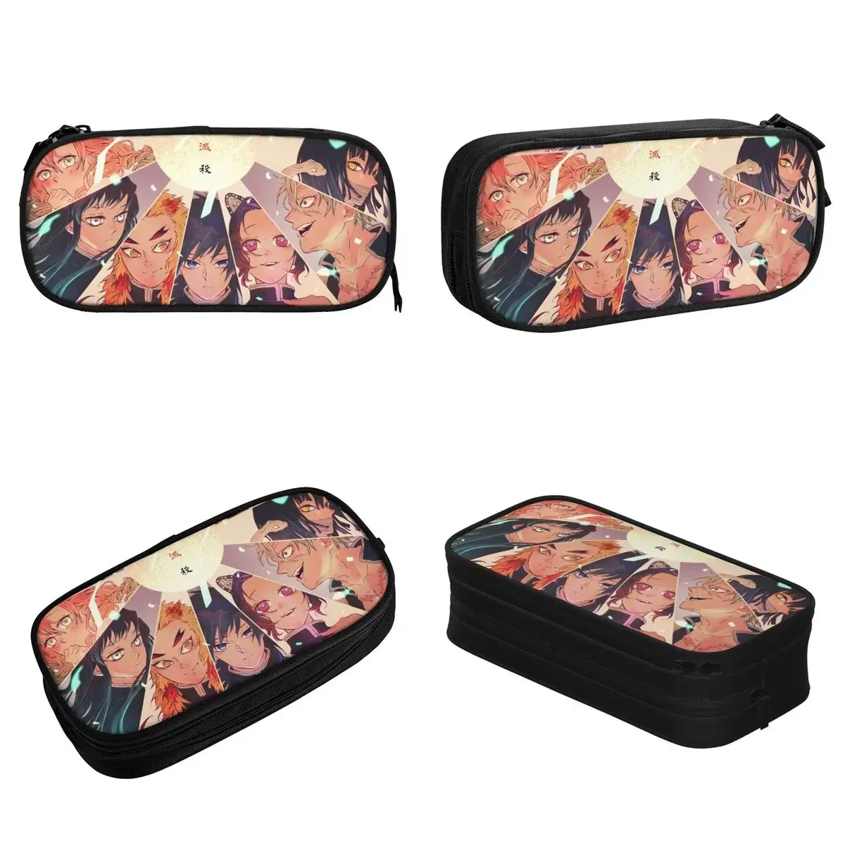 Большие гашюры для карандашей с рассеивателем демонов классические сумки ручек