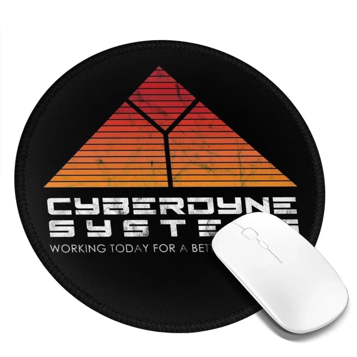 

Терминатор T-800 коврик для мыши cyberdyne systems skynet, высококачественный резиновый коврик для мыши с защитой от усталости, цветной офисный коврик для мыши