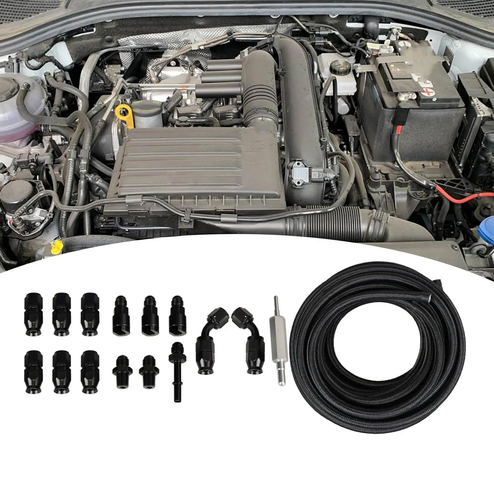 Комплект фитингов топливопровода NPT разъем для профессионального ремонта