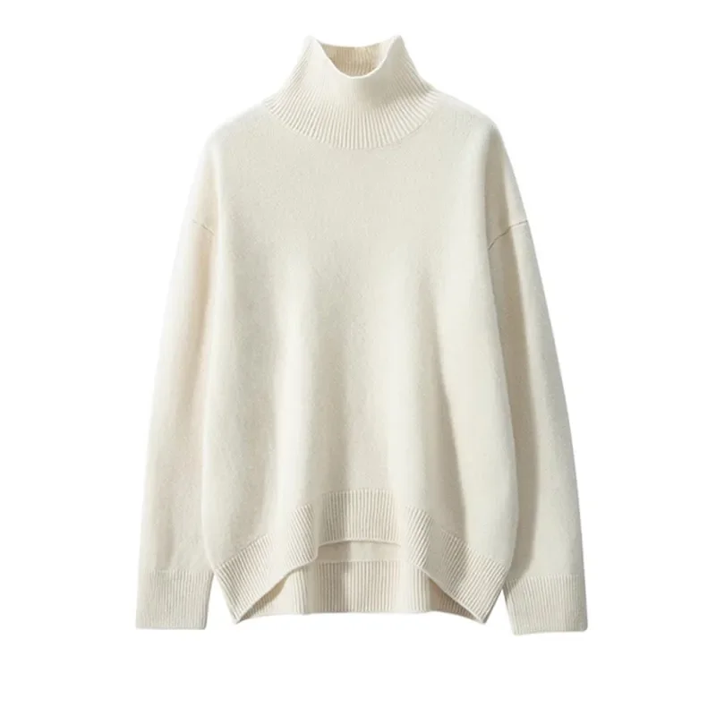 Роскошный повседневный стиль по индивидуальному заказу водолазка вязаный