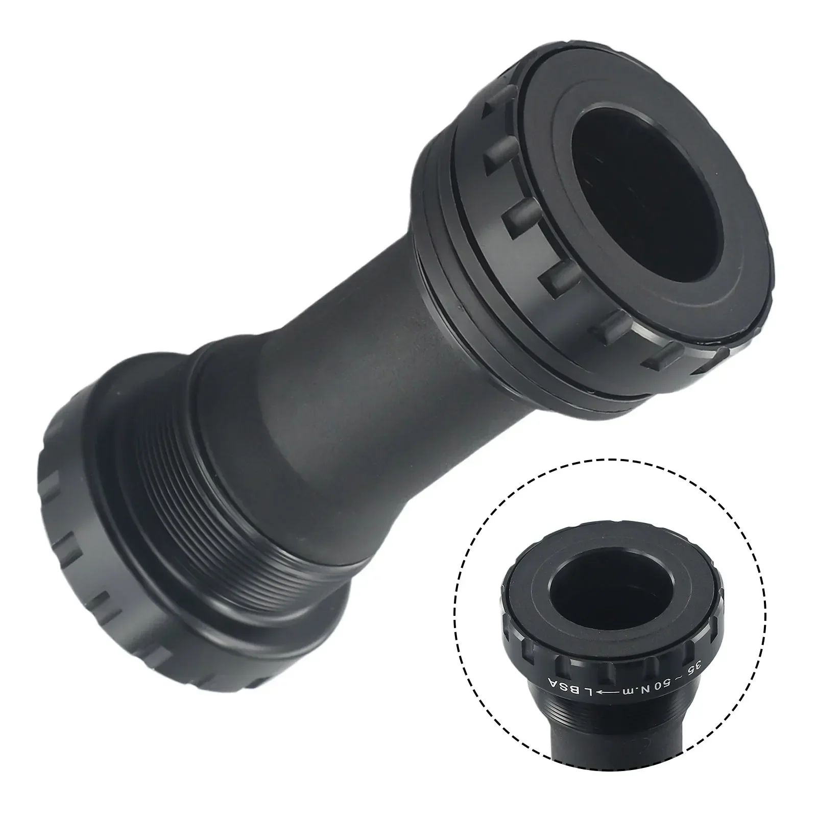 Совершенно новый нижний кронштейн для велосипеда 1x24 мм 68 73 подшипник алюминиевые