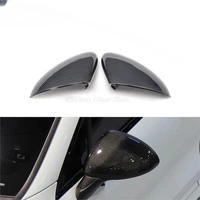 direct replacement carbon front side car door mirror covering for porsche cayenn e 958