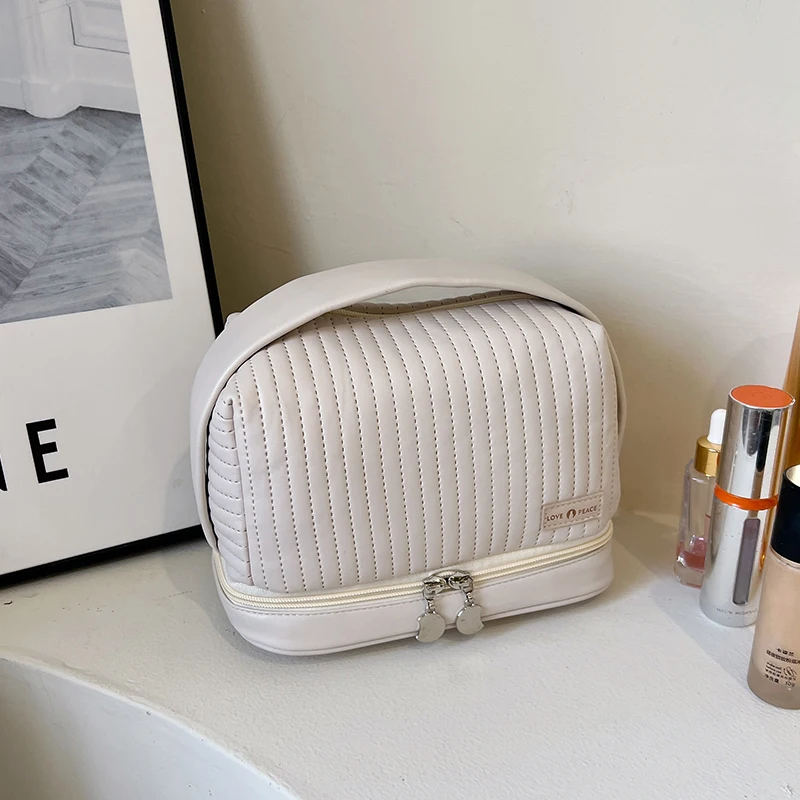 Однотонные мягкие сумки с внутренним отсеком верхними ручками модные внутренние