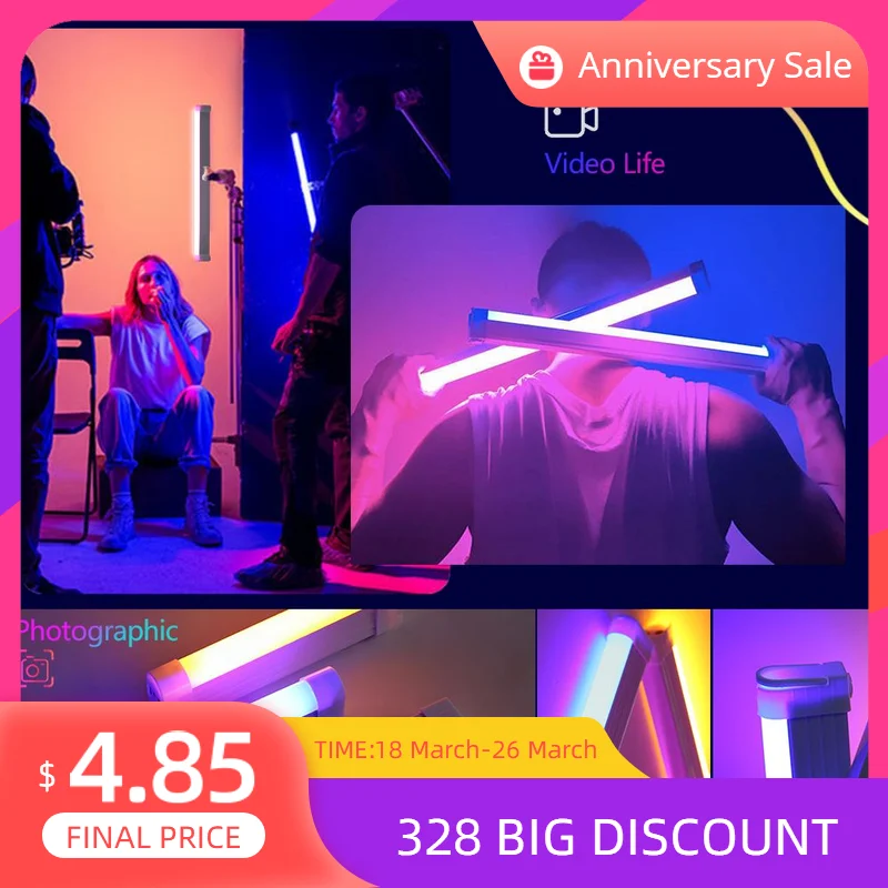 

Аккумуляторная лампа для фотографий, яркая ручная вспышка для фотографий