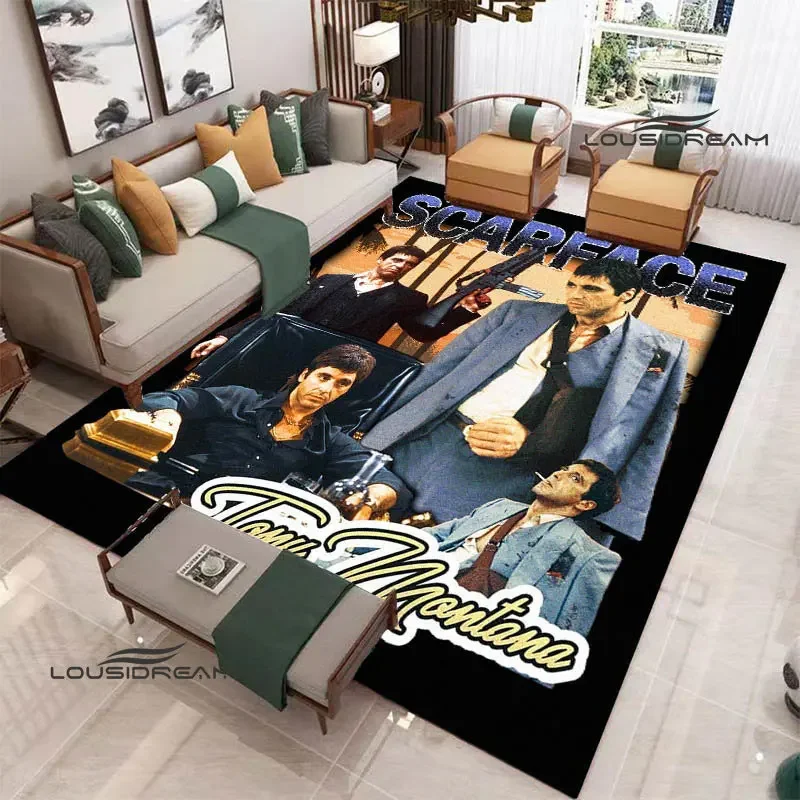 Ковры LOUSIDREAM с принтом Scarface