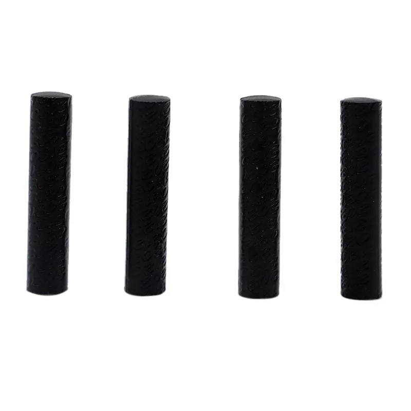 Coolstring Accessory 100Pcs Wholesale Shoelace Tips 2.4*0.5cm Zinc Alloy+Copper Metal Black Aglets Air Sneaker Trendy Decoration