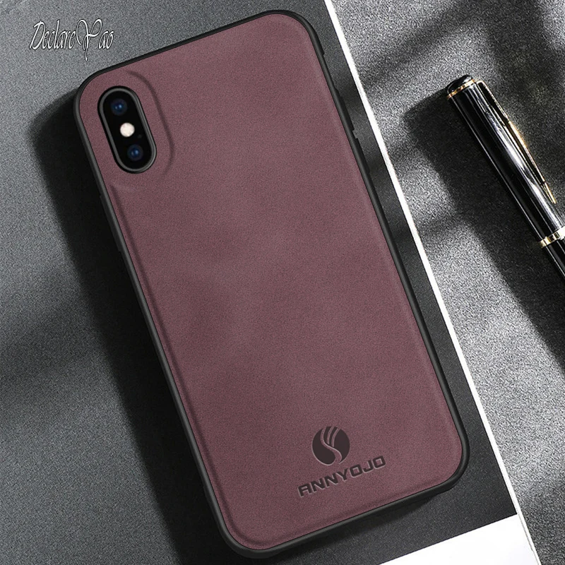 Тонкий силиконовый чехол для Apple iPhone X R S XS Max XR