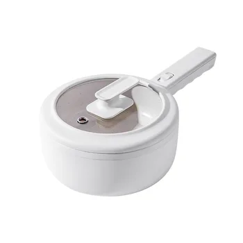 Multifunction Electric Cooker 1.6L 2.5L Capacity Ceramic Glaze Inner Non-stick Hot Pot Noodle Soup Stew Maker Home Kitchen Tool