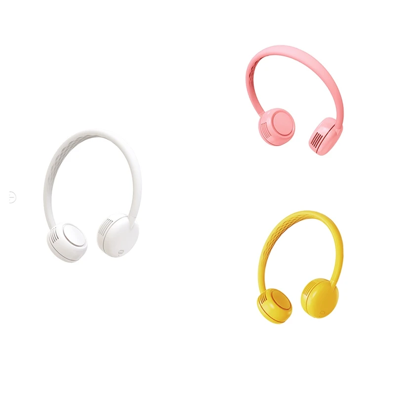 

Neck Fan, Portable Hanging Neck Fan Rechargeable, Personal Fan Cooling And Stylish Headphone Design