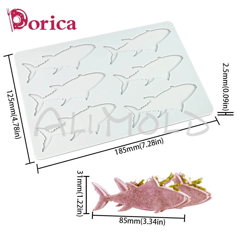 

Силиконовые формы для торта Dorica "Морские животные"