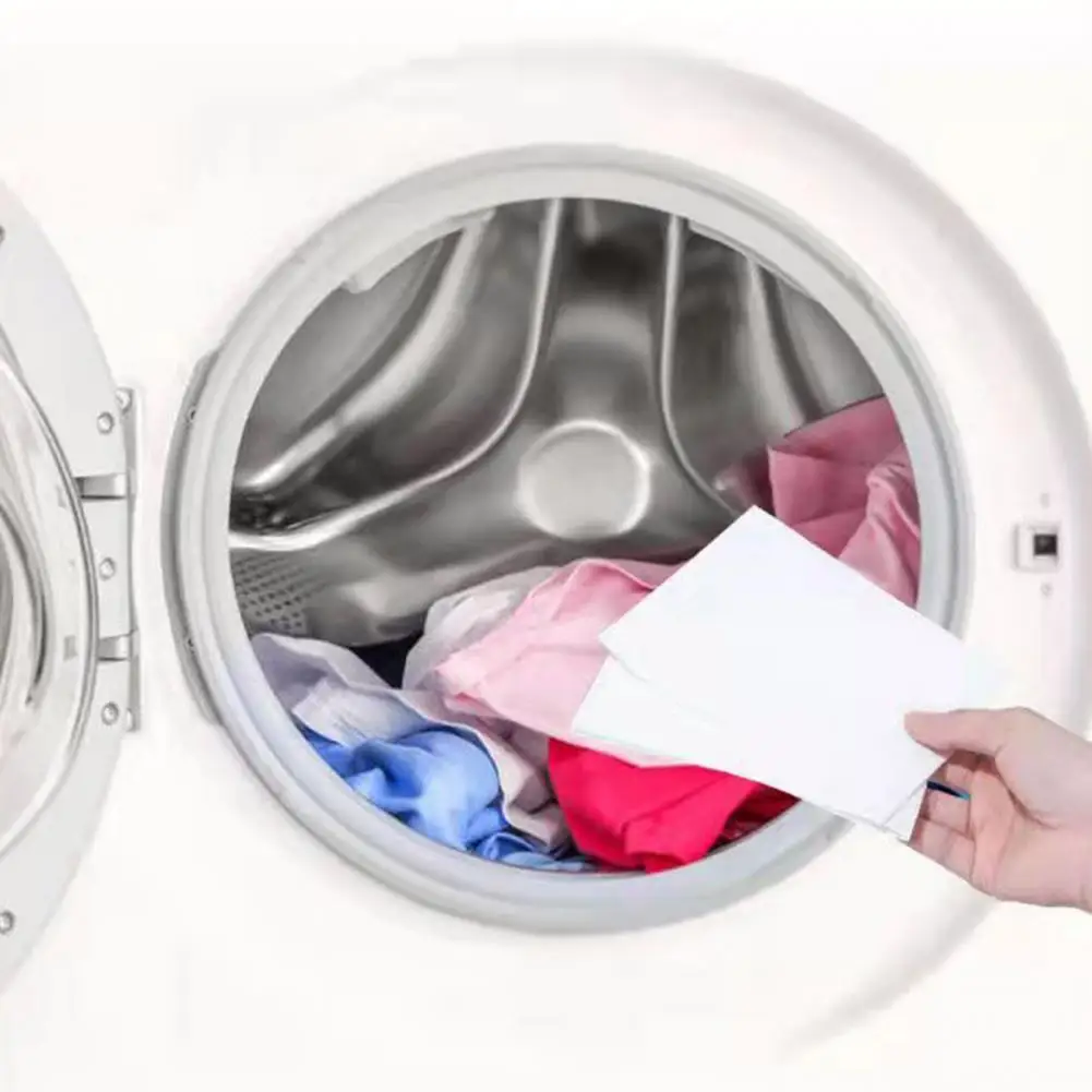 

Wide Application Lightweight Liquidless Stain Laundry Washing Paper for Bathroom