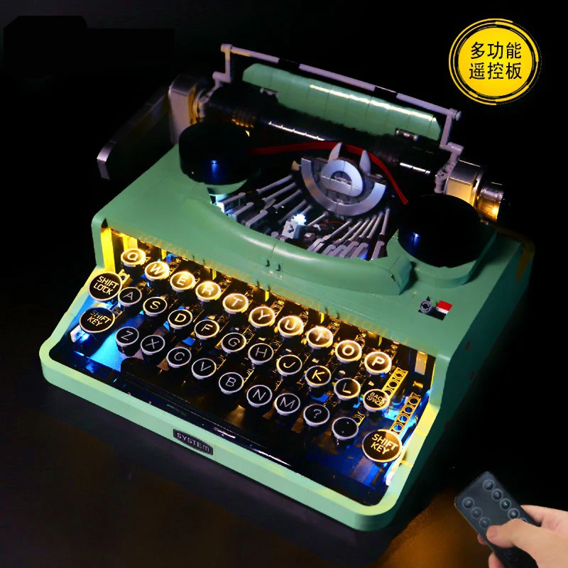 

Only led lights kits for 21327 Typewriter Lamp (NOT Include The Model) Bricks DIY Decoration