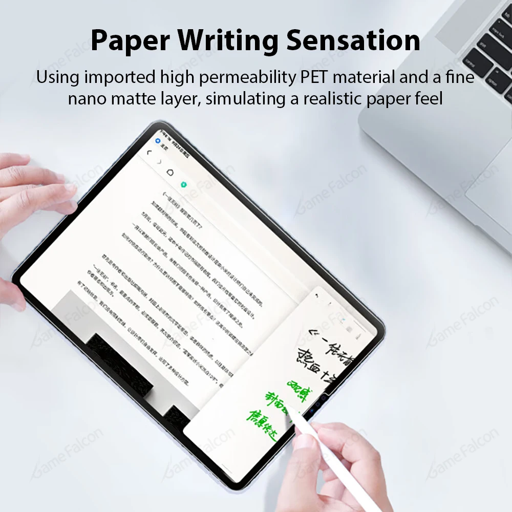 Мягкая Защитная Пленка Из Матовой Полиэтилена Для iPad Pro 11/12 9 6-9 /10-го Поколения Air 5/4
