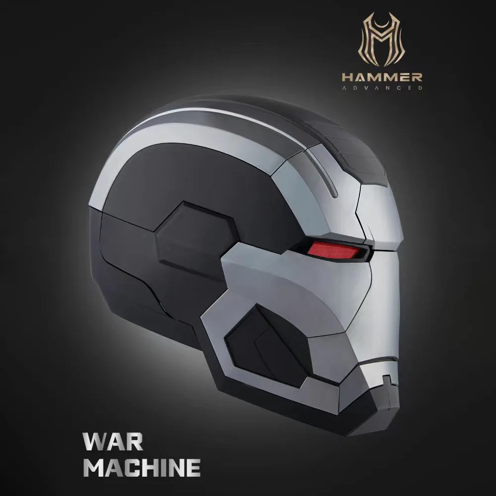 

Iron Man Helmet Mk5 Peripheral Products Iron Man War Machine Chinese And English Voice Control Helmet Gifts For Adults And Child