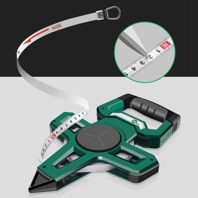 

Портативная и прочная измерительная лента для строительства, водонепроницаемая рулетка, точные измерения для различных