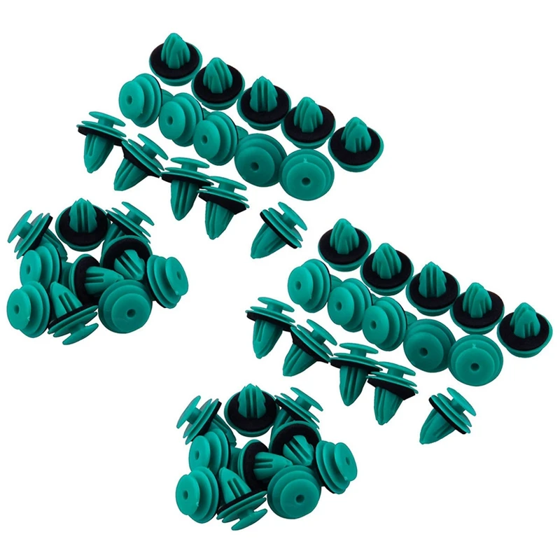 

50 Pcs Trim Panel Nylon Retainer Clips for Toyota 90467-10188