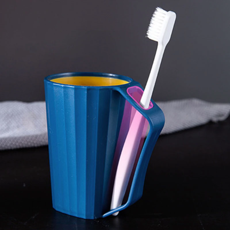 

Homer Creative Mouthwash Cup Lovers Brushing Cups Simple Household Plastic Toothbrush Cups Children Wash Cups