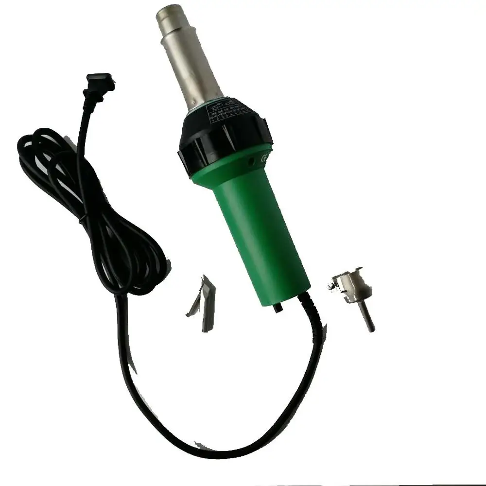 

120V Or 230V Hot Air Welding Tools Of 1600W Heat Gun With 40mm Seam Roller And Plastic Welder Nozzle