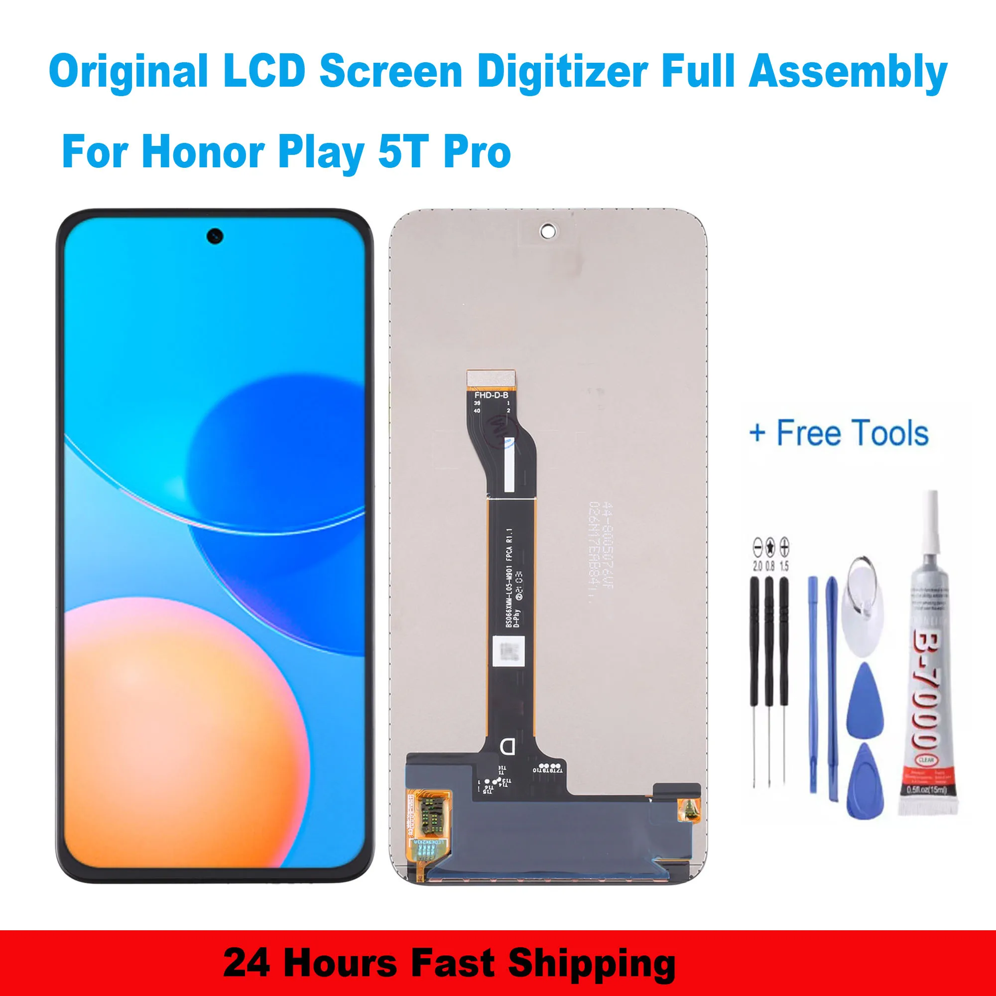 

Original LCD Display Screen and Digitizer Full Assembly For Honor Play 5T Pro