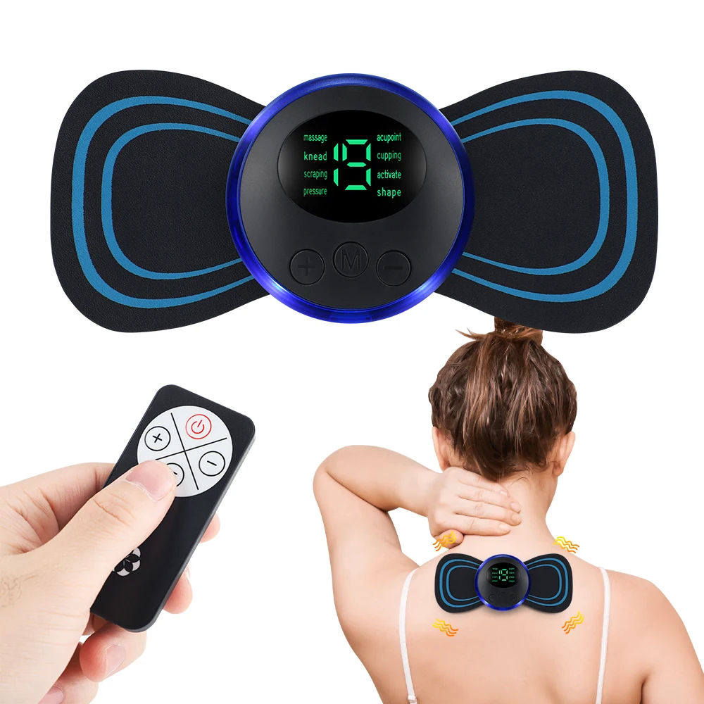 

5/1Pcs Neck Massager Gel Pad Electric Neck Cervical Massager Body Massager Neck Massage Instrument Massager for Body Health Care