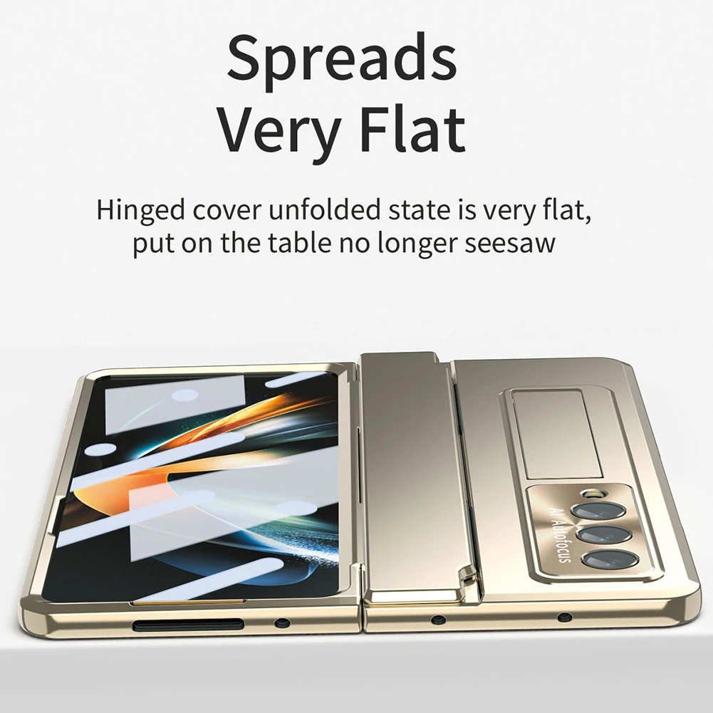 Чехол для Samsung Galaxy Z Fold 5 Защитный матовый ударопрочный чехол из поликарбоната с S