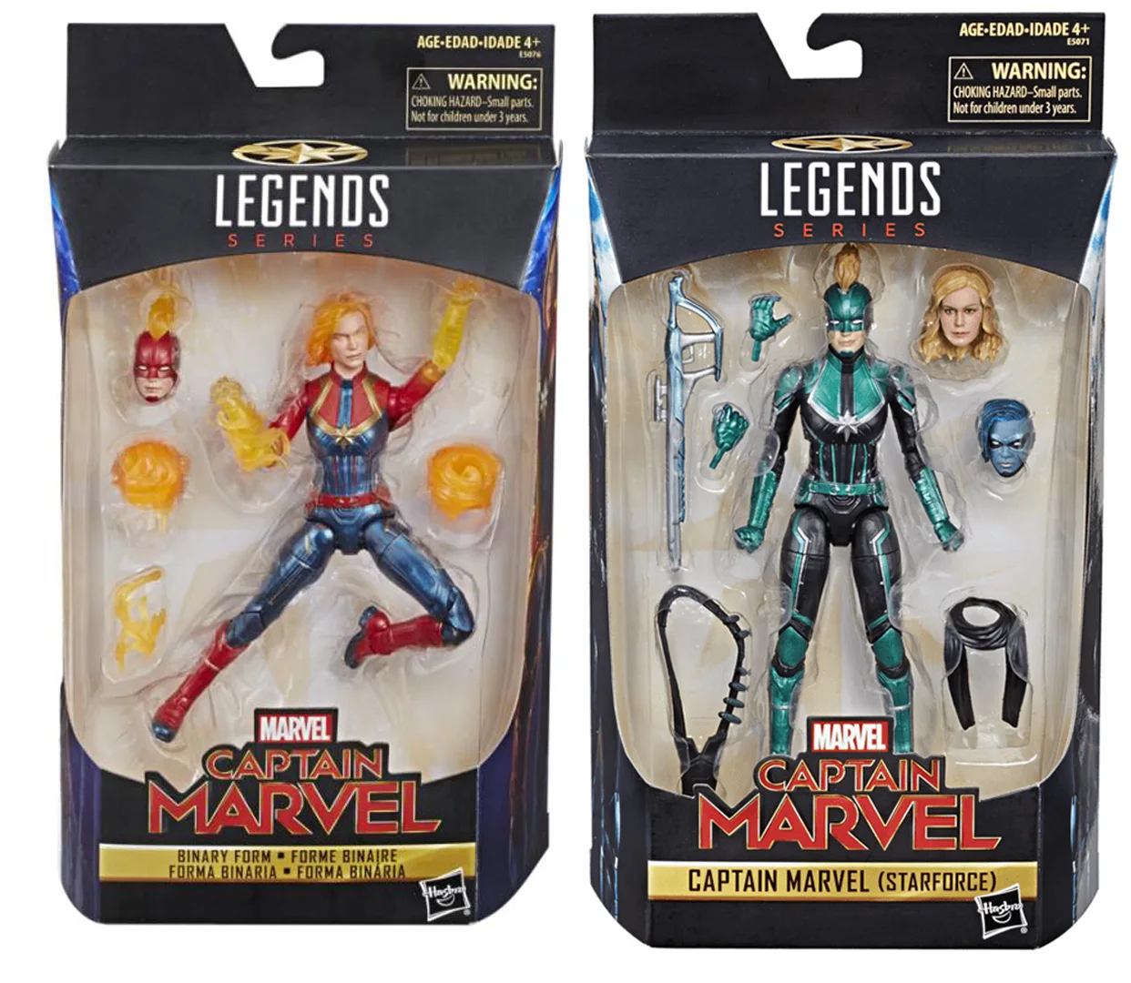 

Hasbro серия Marvel Legends Мстители 6-дюймовый Капитан Marvel Ограниченная серия двойная звезда Звездный истребитель 16 см аниме периферийные устройства