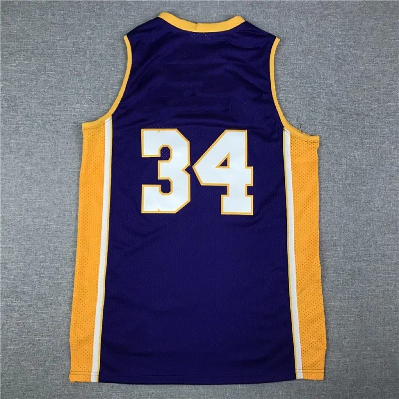

Custom Basketball Jerseys No. 34 32 Oneal We Have Your Favorite Name Logo Pattern Mesh Embroidery Jump Shot Sports Training Tops