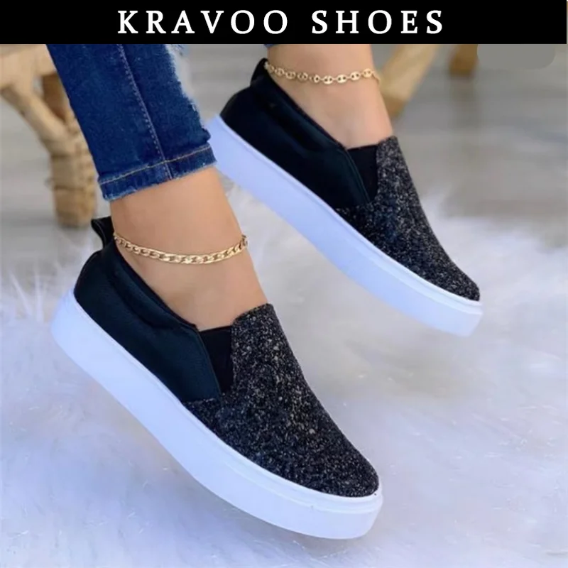 

Кроссовки женские на платформе, без шнуровки, размеры 36-43