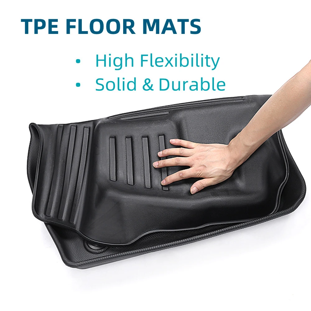 Автомобильные коврики для Land Rover Discovery 5 L462 2017-2022 7 сидений всесезонные ног из ТПЭ