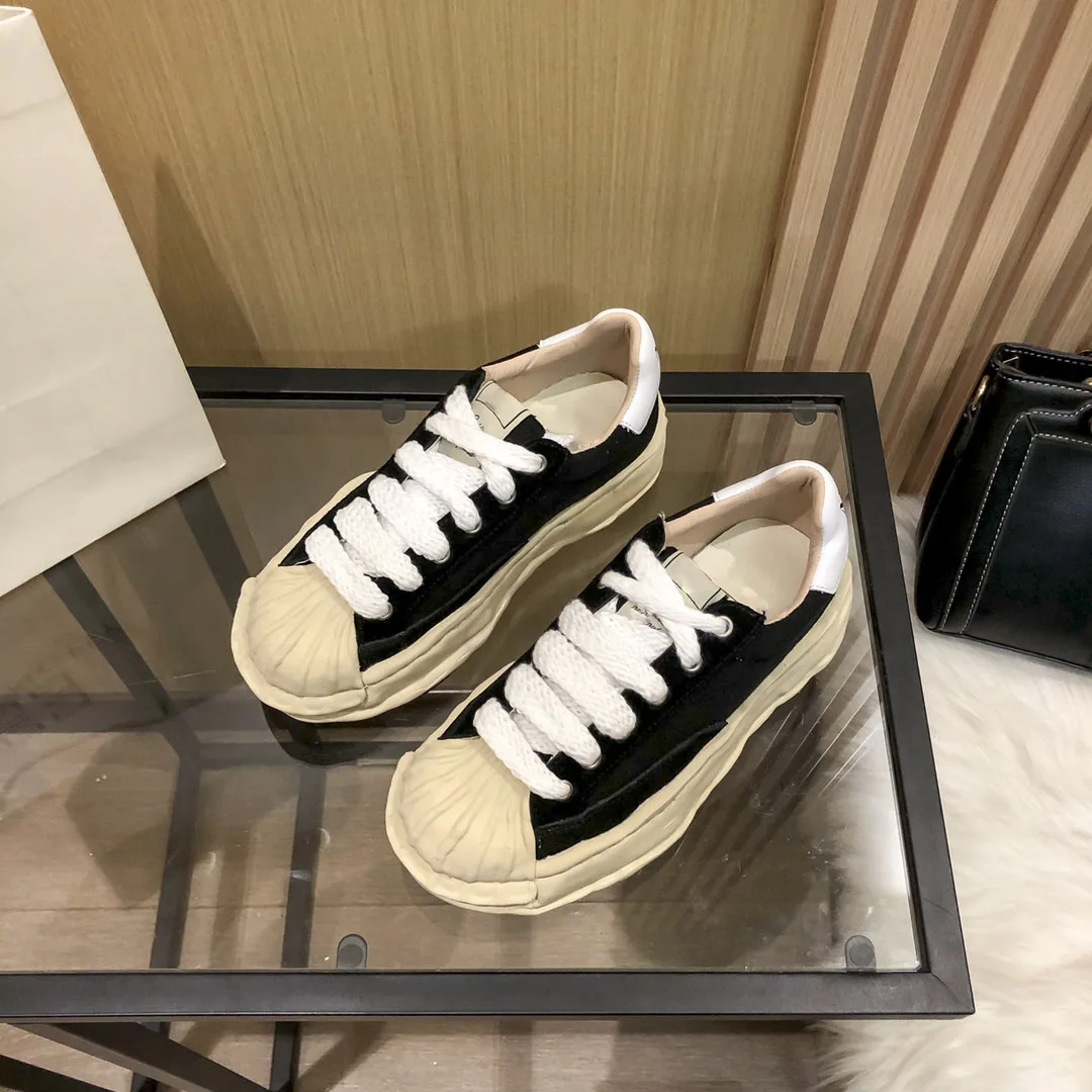 

Sports casual shoes women's tide ins2022 new spring shell head dissolve shoes retro old shoes shoes