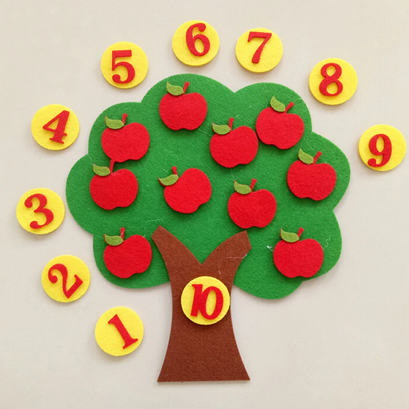 

Teaching Kindergarten Manual Diy Weave Cloth Early Learning Education Handmade Toys Montessori Teaching Baby Kids Math Toys