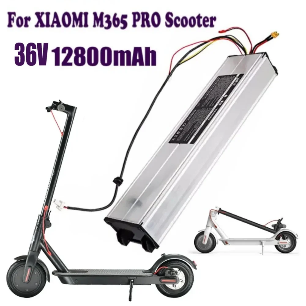 Фото Оригинальный аккумулятор 36V 12800mAh для электросамоката Xiaomi m365 Pro, специальный литиевый аккумуляторный блок. №1