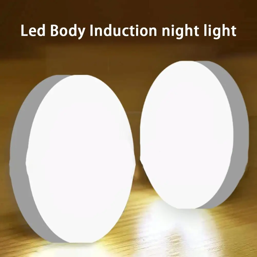 

Led Night Light Portable Rechargeable Motion Sensor Lamp Household Smart Magnetic Body Induction Lamp